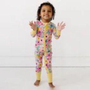 NIB little sleepies secret garden zippy 18-24 month